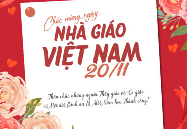 CHÚC MỪNG NGÀY NHÀ GIÁO VIỆT NAM 20/11